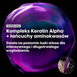 Loreal Keratin Alpha Sleek serum wygładzające do włosów puszących się 50ml