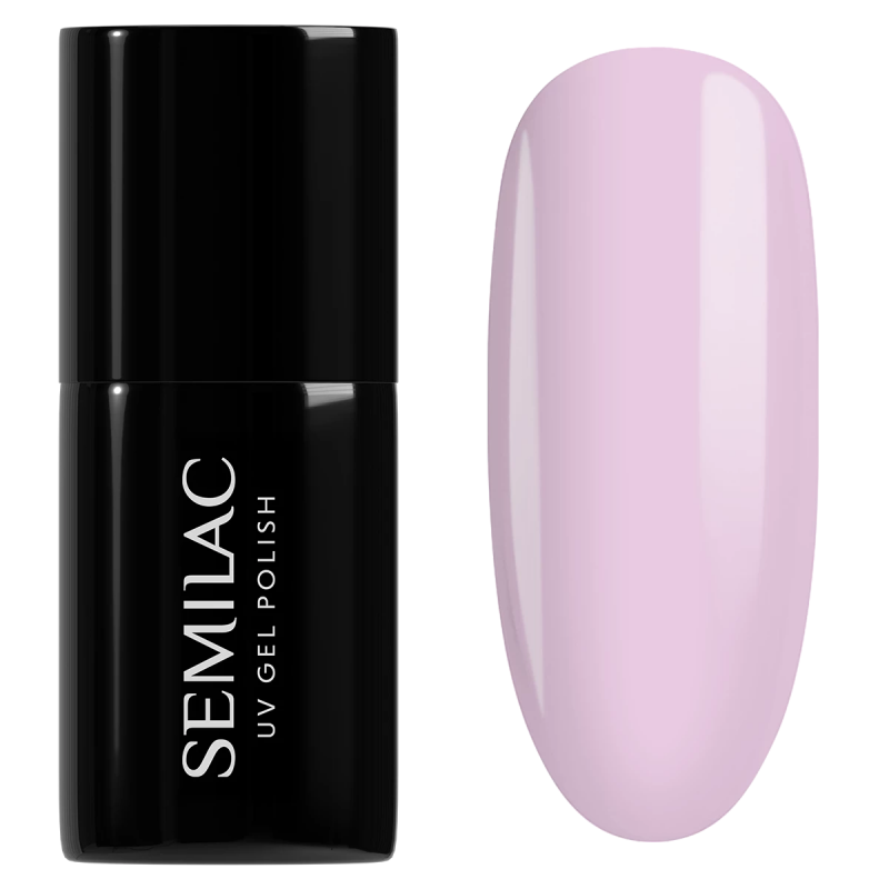 Semilac 966 lakier hybrydowy Lavender Haze 7ml