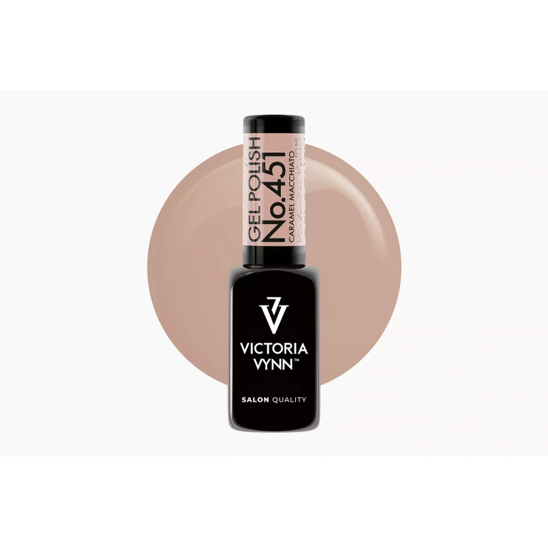 Victoria Vynn 451 Caramel Macchiato Lakier hybrydowy 8 ml