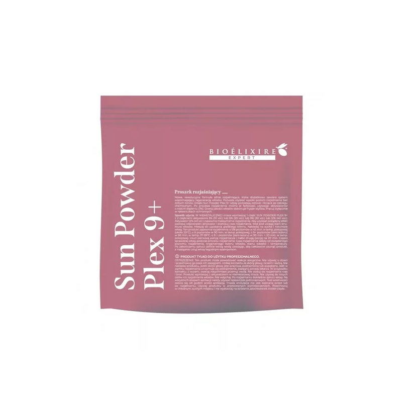 Bioelixire Sun Powder 9+ Plex rozjaśniacz w pudrze 500g